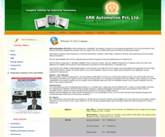 Arkautomation.in(Control Panels) Screenshot
