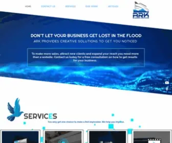 Arkbusinesscreations.com(Video Marketing) Screenshot