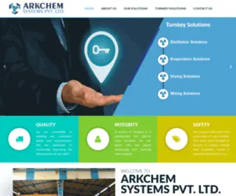 Arkchem.in(ARKChem Systems Pvt. Ltd) Screenshot