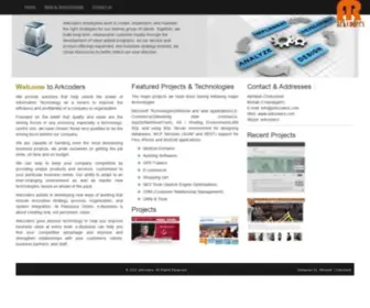 Arkcoders.com(Arkcoder) Screenshot