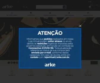 Arke.com.br(O gostoso sabor da vida) Screenshot