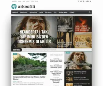 Arkeofili.com(Herkes için arkeoloji) Screenshot
