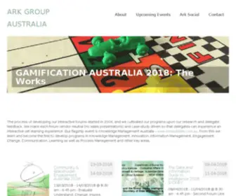 Arkgroupaustralia.com.au(Ark Group Australia) Screenshot