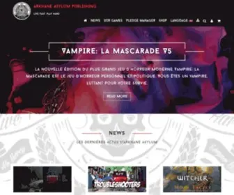 Arkhane-Asylum.fr(Live Fast) Screenshot