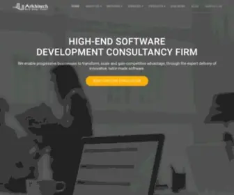 Arkhitech.com(GREAT PRODUCTS FROM CONCEPT TO DELIVERY) Screenshot