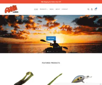 Arkielures.com(Arkie Lures) Screenshot