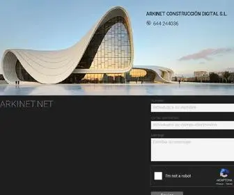 Arkinet.net(Arkinet Construccion Digital) Screenshot