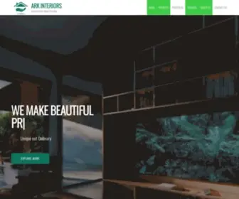 Arkinterio.com(Interior designing company) Screenshot