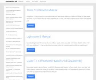Arkiviabooks.net(Free Library) Screenshot