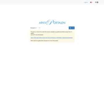 ArkivPortalen.no(ArkivPortalen) Screenshot