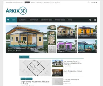 Arkix3D.com(Home) Screenshot