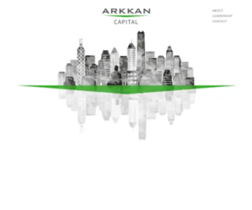 Arkkancapital.com(Arkkan Capital) Screenshot