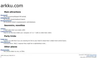 Arkku.com(Kimmo Kulovesi) Screenshot