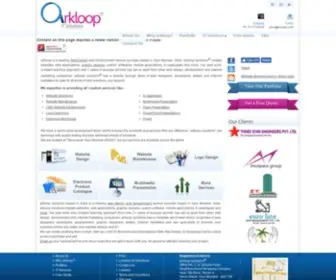 Arkloop.com(Web designing navi Mumbai) Screenshot