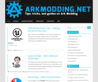 Arkmodding.net(Arkmodding) Screenshot