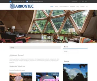 Arkontec.com(Inicio) Screenshot