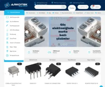 Arkotekelektronik.com(Elektronik Komponent Ürünlerinin En Büyük Adresi) Screenshot