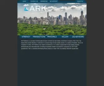 Arkpartners.com(ARK Partners) Screenshot