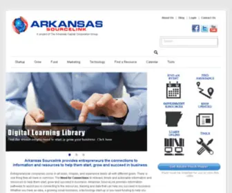 Arksourcelink.com(Arkansas SourceLink) Screenshot