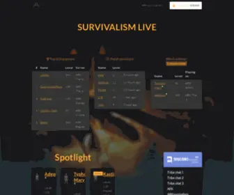 Arksurvivalism.com(SURVIVALISM LIVE) Screenshot