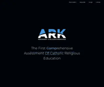 Arktest.org(Assessing religious knowledge of 2nd) Screenshot