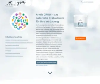 Arktis-Grow.com(Präbiotika) Screenshot