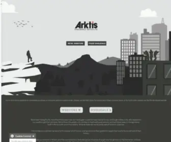 Arktisltd.co.uk(Specalist Military) Screenshot