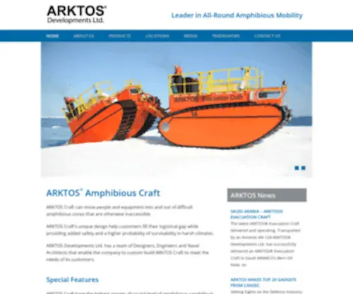 Arktoscraft.com(Arktos Developments Ltd) Screenshot