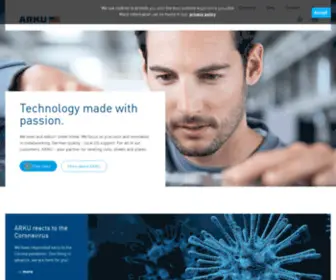 Arku.de(Technology made with passion) Screenshot