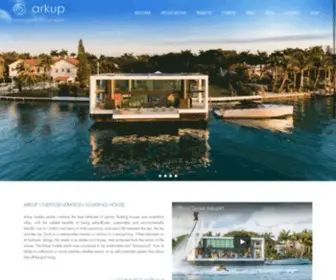 Arkup.com(Livable yachts and Blue development) Screenshot