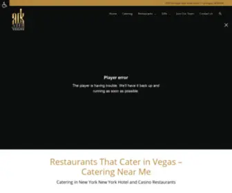 Arkvegas.com(Restaurants that cater) Screenshot