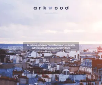 Arkwood.fr(Arkwood SCP Paris) Screenshot