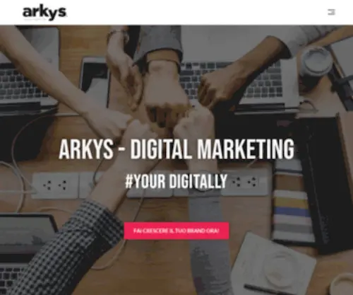 Arkys.it(Agenzia digital marketing Cosenza Milano) Screenshot