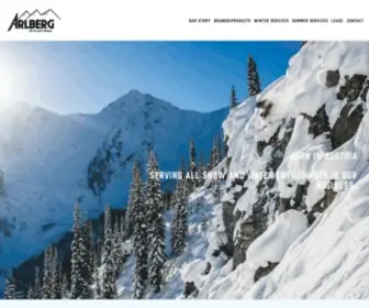 Arlbergski.com(Arlberg Ski and Surf Shops) Screenshot