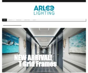 Arleelighting.com(Arlee Lighting) Screenshot