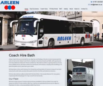 Arleen.co.uk(Coach Hire Bath) Screenshot