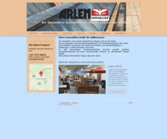 Arlen.de(Arlen Immobilien) Screenshot