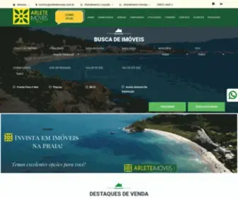 Arleteimoveis.com.br(Arlete Imóveis) Screenshot