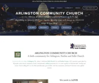 Arlingtonalliance.org(Arlington Community Church) Screenshot