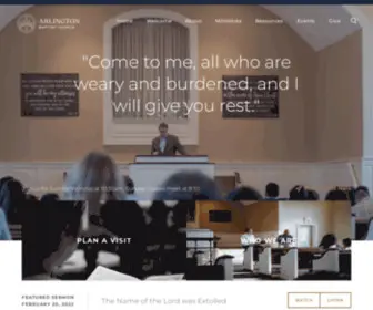 Arlingtonbaptist.com(ArlingtonBaptist) Screenshot