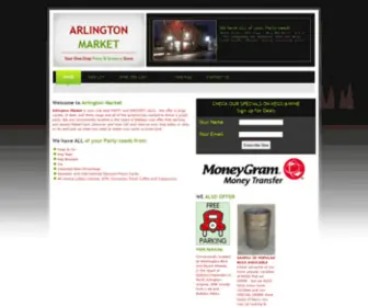 Arlingtonmarketva.com(ARLINGTON Market) Screenshot