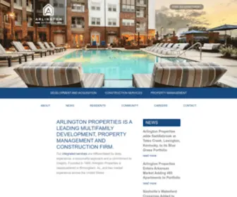 Arlingtonproperties.net(Arlington Properties) Screenshot