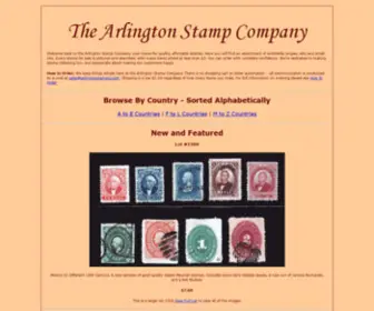 Arlingtonstampco.com(The Arlington Stamp Company) Screenshot