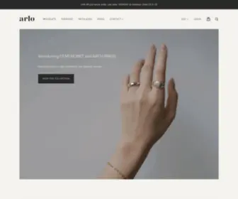 Arlofine.com(Arlo Fine) Screenshot