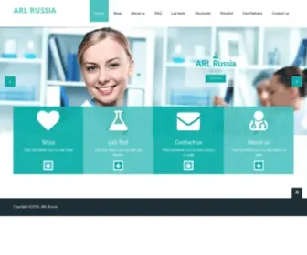 Arlrussia.ru(Anabolic Research Labs (ARL)) Screenshot
