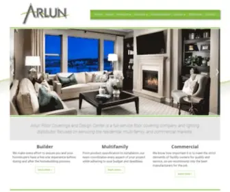 Arlun.com(Arlun floor coverings and design center) Screenshot