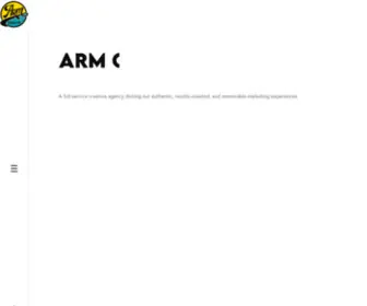 ARM-Creative.com(Strategic Marketing and Content Production) Screenshot