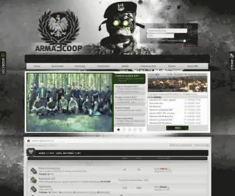 Arma3Coop.pl(Arma 3 Coop) Screenshot