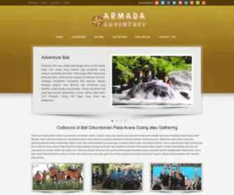 Armadaadventure.com(Paket Outbound Outing Gathering Wisata Adventure di Bali) Screenshot