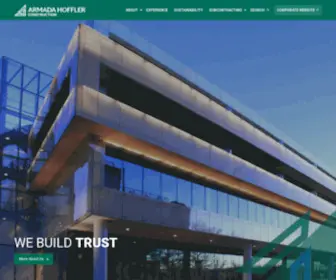 Armadahofflerconstruction.com(Armada Hoffler Construction) Screenshot